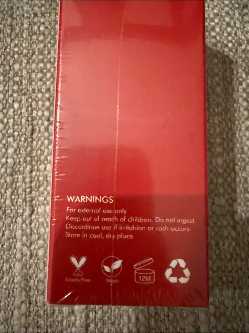 NIB Color changing ph foundation